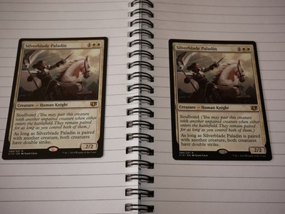 Silverblade Paladin 2X Commander 2014, MTG