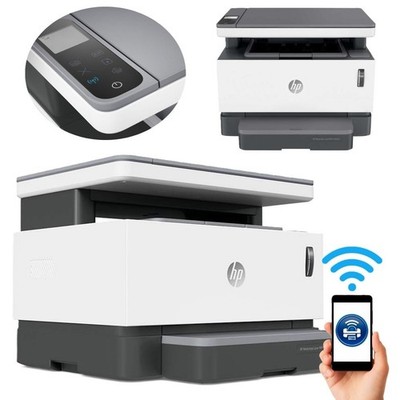 HP Neverstop 1202nw   S/W Laserdrucker 3in1   Wi-Fi, USB, LAN, Tonertank