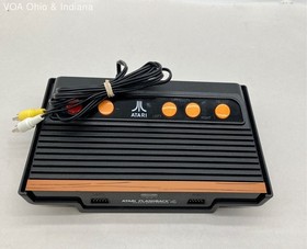 Atari Flashback 4 Classic Console 2 Wireless Controllers 75 Games w/ Box