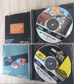 SEGA Saturn Soft Used 7-Piece Set