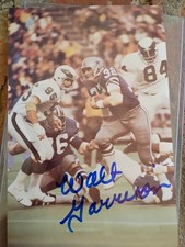 Walt Garrison Autographed Dallas Cowboys 4x6 Photo