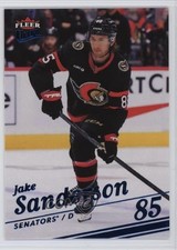 2025-26 Upper Deck Fleer Ultra Ice 61/100 Jake Sanderson #80 1h4a