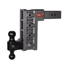 Gen-Y Mega Duty Universal Rear Adjustable 9" Drop 2.5" Receiver 21K Hitch GH-614