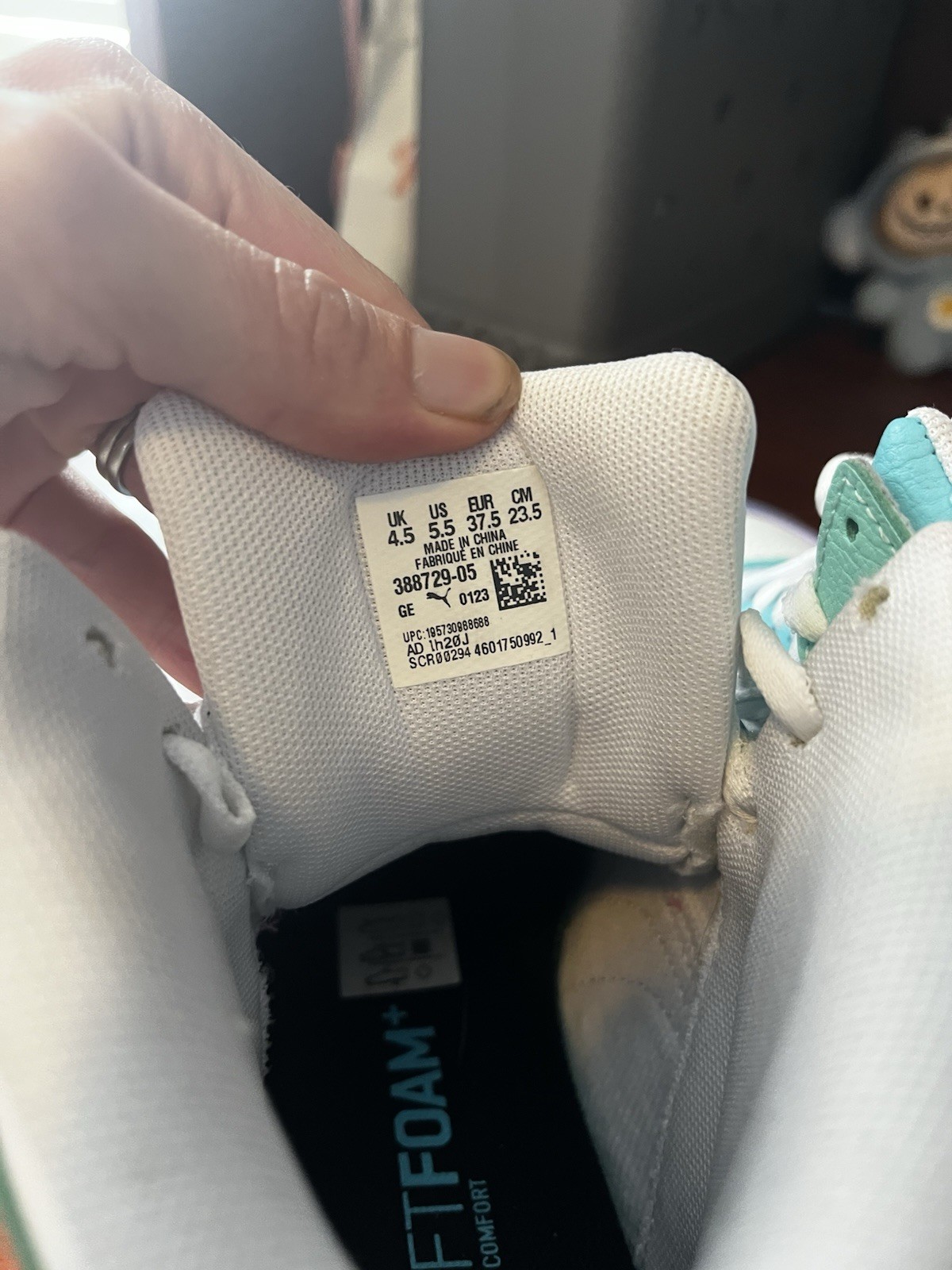 Puma Platform High Top Sneakers Womens 7 thumbnail 4