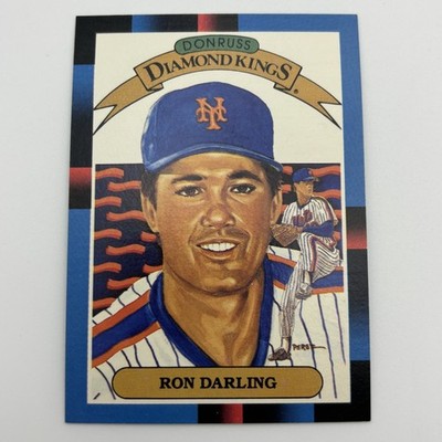 1987 Donruss Diamond Kings - Ron Darling Base Set #6   New York Mets