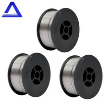 3Roll E71T-GS .035" Gasless Flux Core Mild Steel MIG Welding Wire 2Lbs Spool