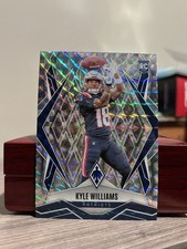 2025 Panini Phoenix - Rookies Kyle Williams #163 Silver Pyramids Prizm (RC) Pats