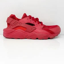 Nike Mens Air Huarache 318429-660 Red Running Shoes Sneakers Size 8