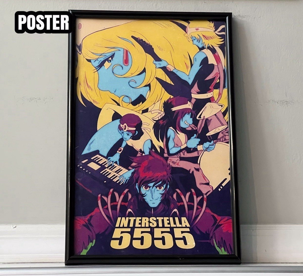 Interstellar 5555 Anime Poster | eBay