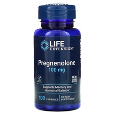 Life Extension - Pregnenolone 100 mg 100 Capsules
