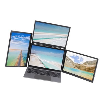 13.3 Inch Triple Portable Display Multifunctional DIY Thin Laptop Screen