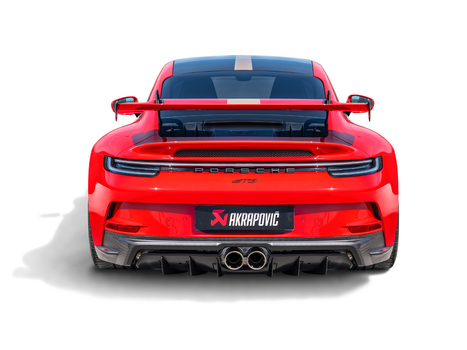 Porsche 911 GT3 2021-2022 REAR Rear diffuser