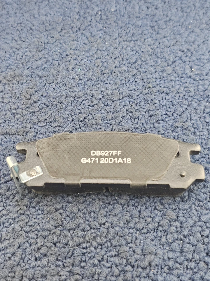 GNAD471: первоклассная золотистая керамическая задняя тормозная колодка для 92–99 Subaru Impreza Legacy SVX - Изображение 4 из 4