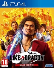 YAKUZA LIKE A DRAGON (DAY ICHI STEELBOOK EDITION) PS4 EURO (RYU GA GOTOKU) OCCAS
