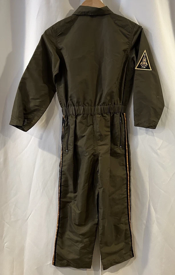 Mono de vuelo Top Gun para niños con parches talla 8-10 Foto 4 de 4