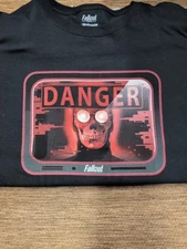 Fallout Danger Skeleton Black 3XL Tshirt