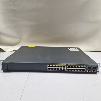Cisco Catalyst 2960 Plus PoE Ethernet Managed Network Switch WS-C2960+24LC-L V02