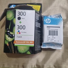 Hp 300 Ink Catridge Tri Colour 165 Pages  Genuine  Brand New UK