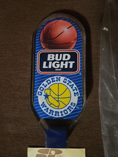 Vintage Bud Light NBA Golden State Warriors Beer Tap Handle NEW. Budweiser - Bild 2 von 4