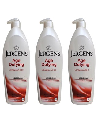 3x Jergens Age Defying mit Vitaminen A, E, C 21oz (621ml)