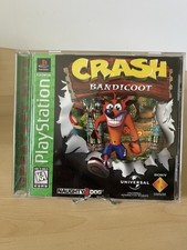 Crash Bandicoot (PlayStation 1, 1996) CIB COMPLETE