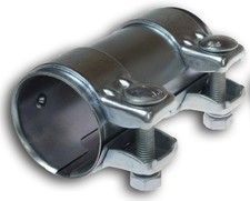 Rohrverbinder 50mm Auspuffschelle 50x125mm Universal Doppelschelle Abgasanlage