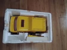 1970s Vintage SEARS Sun Ray R/C yellow VAN radio controlled + Box  As Is 