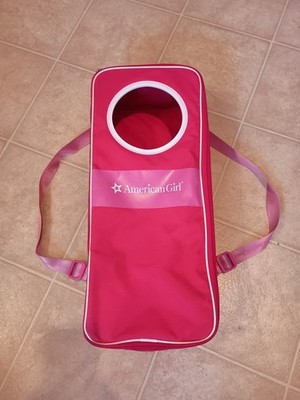 American Girl Doll 2016 Carrying Case Backpack Carrier with Straps