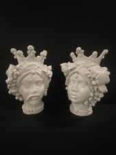 Teste Di Moro Ceramica Dí Caltagirone