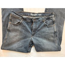 Wrangler Retro Relaxed Bootcut Jeans Mens 38x32 Medium Wash WRT20FL Blue
