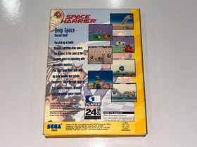 Space Harrier (Sega 32X) CIB Complete in Box w Manual + Registration Card N MINT