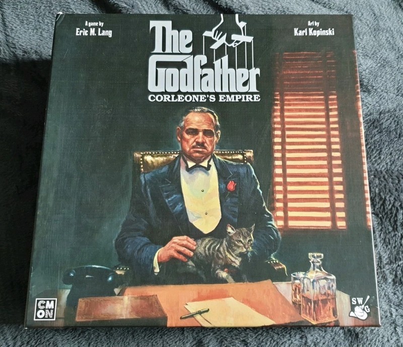 The Godfather Corleone's Empire Board Game CMON