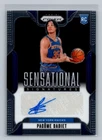 2024-25 Panini Prizm Pacome Dadiet #SS-PDK Sensational Signatures Knicks *