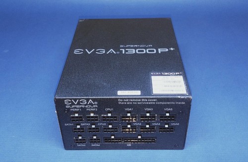2x EVGA SUPERNOVA 1300 P+ Series Platinum 80 Gold + PCI Express module + cables - Zdjęcie 4 z 17