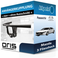 für Mazda 3 Fliessheck 11.2018-Jetzt Oris AnhäNgerkupplung Starr Neu