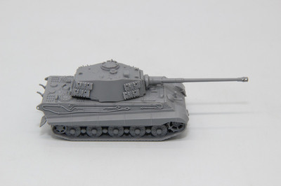 ZVEZDA 1/100 WWII King Tiger Open Built