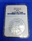 2009 American Silver Eagle NGC Graded Early Releases Ms69 (B7)