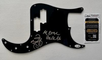 RUDY SARZO QUIET RIOT HAND SIGNED AUTOGRAPH BASS PICKGUARD +JSA COA METAL HEALTH - Image 1 of 4