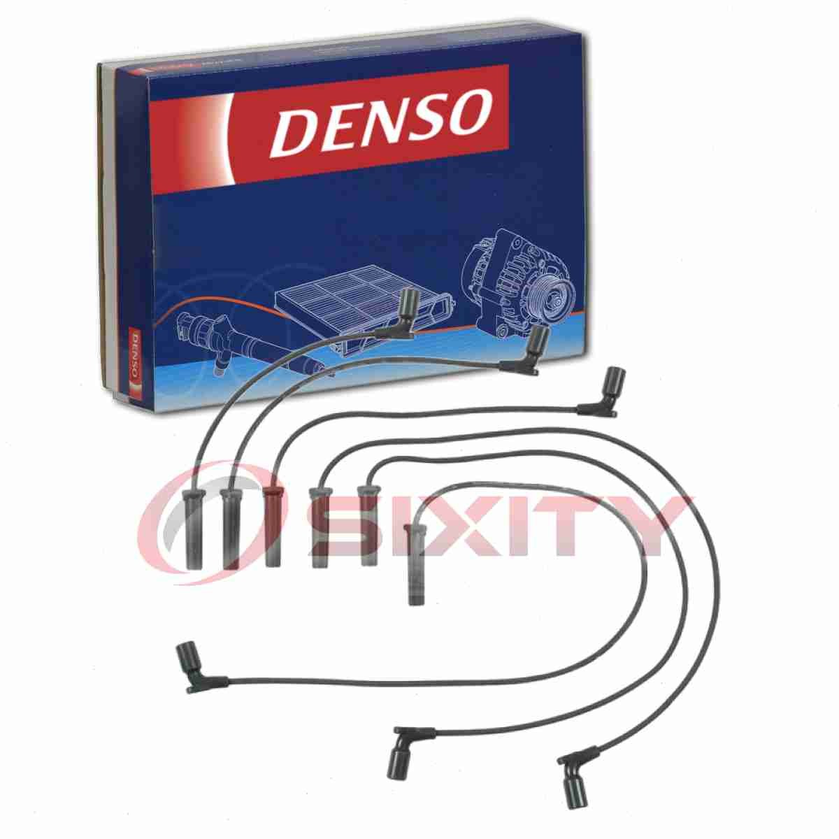 Denso Spark Plug Wire Set for 2008-2009 Saturn Vue 3.5L V6 Ignition Plugs qk