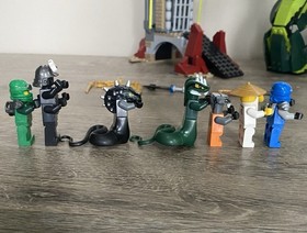 Lego 9450 Epic Dragon Battle Ninjago 100% Complete Rise of the Snakes Jay Wu