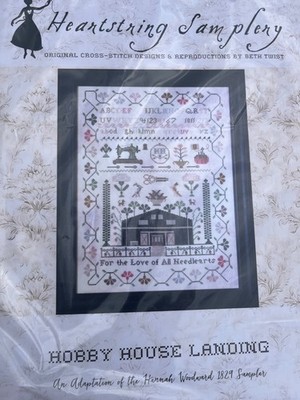 Heartstring Samplery Hobby House Landing cross stitch pattern