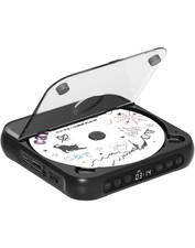 Envycloud Portable CD Player Dual Stereo Speakers, Rechargeable Bluetooth