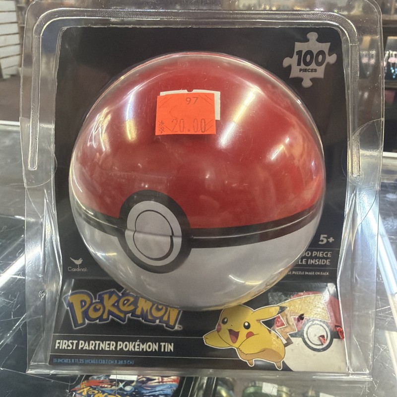 Cardinal Pokemon Legendary & Mythical Tin Puzzle Sealed 2017