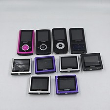 Menge Of 10 DENVER MP3 Spieler - Ungeprüft, Various Modelle & Farben, Verwendet