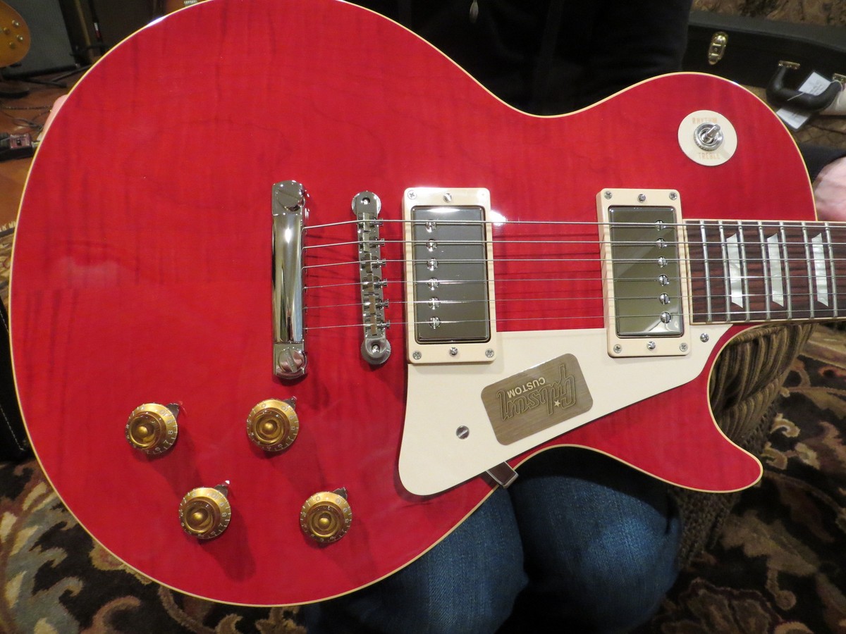 Gibson Custom Les Paul Faded Cherry Flame Gloss 1957 Historic