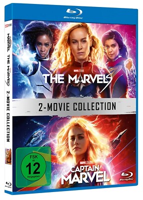 Captain Marvel / The Marvels - Teil: 1&2 (2019/2023)[Blu-ray/Neu/OVP]Brie Larson