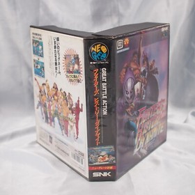 NEOGEO Set Ninja Combat Fighter's History Dynamite Samurai Sprits Rom Tested