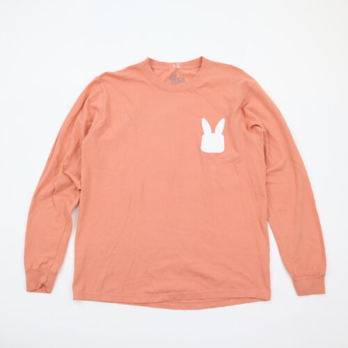 The Nations T-Shirt Herren Small Trap Bunny Skate Orange Langarm - Neu ohne Etikett - Bild 2 von 5