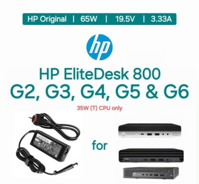Original HP 65W Netzteil für HP EliteDesk Micro Mini Tiny