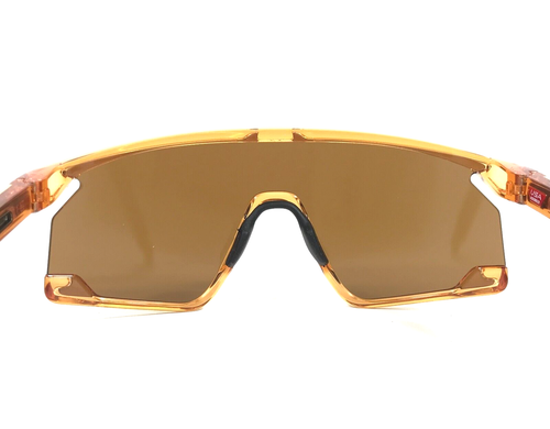 Oakley Sunglasses BXTR Metal OO9237-1039 Transparent Ginger Prizm Bronze Lenses - Picture 9 of 12